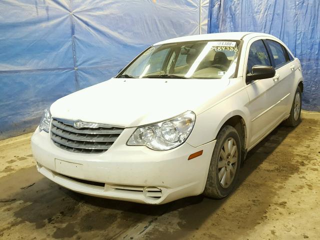 1C3LC46B89N530483 - 2009 CHRYSLER SEBRING LX WHITE photo 2