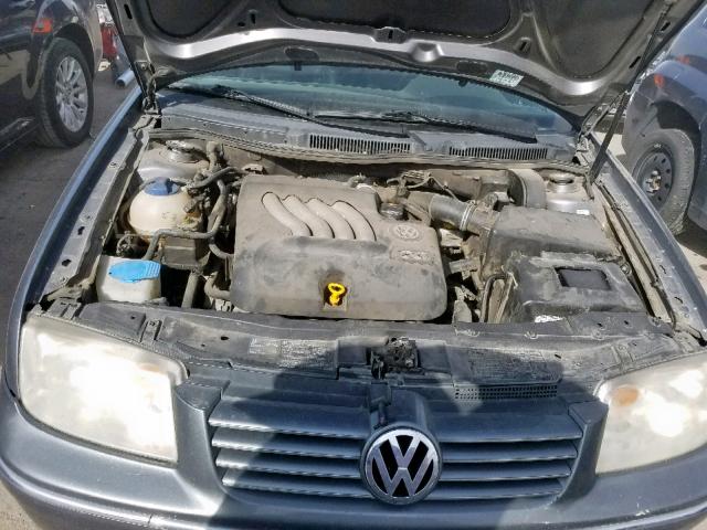 3VWSK69M24M047543 - 2004 VOLKSWAGEN JETTA GLS GRAY photo 7