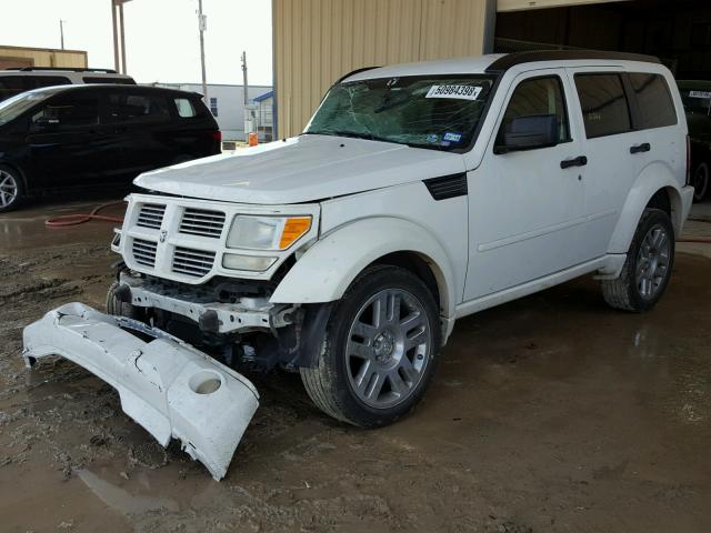 1D8GU58607W623085 - 2007 DODGE NITRO WHITE photo 2