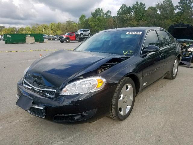 2G1WD58C069100407 - 2006 CHEVROLET IMPALA SUP 黑色 照片 2