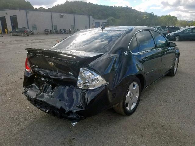 2G1WD58C069100407 - 2006 CHEVROLET IMPALA SUP 黑色 照片 4