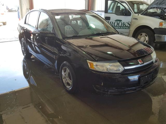1G8AF52F63Z130375 - 2003 SATURN ION LEVEL BLACK photo 1