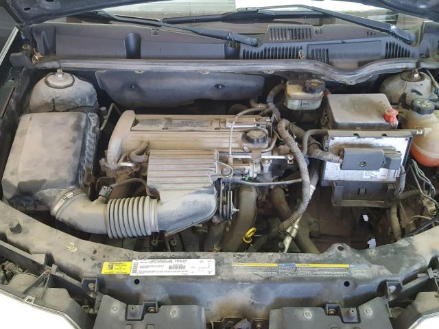 1G8AF52F63Z130375 - 2003 SATURN ION LEVEL BLACK photo 7