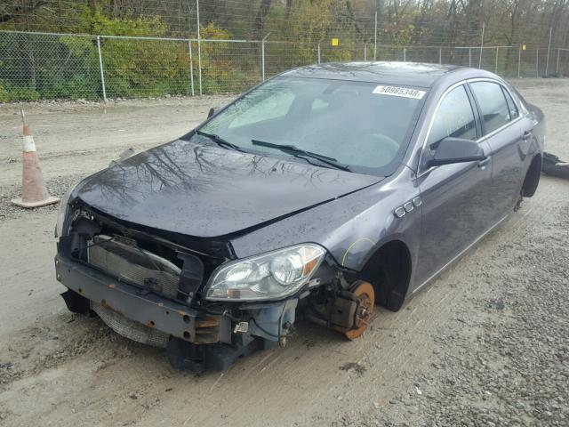 1G1ZC5EU2BF159196 - 2011 CHEVROLET MALIBU 1LT GRAY photo 2