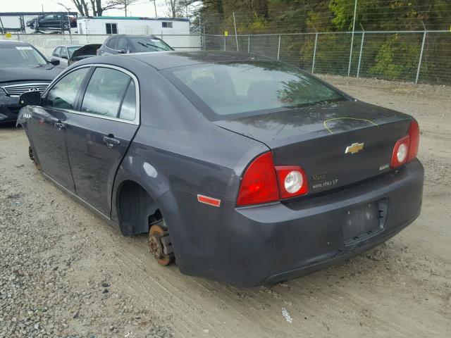 1G1ZC5EU2BF159196 - 2011 CHEVROLET MALIBU 1LT GRAY photo 3