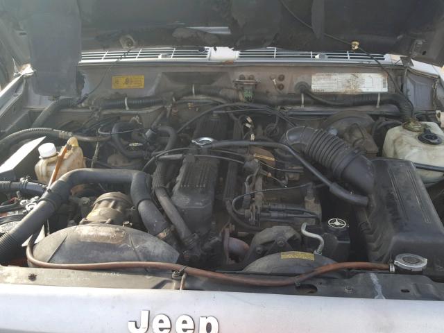 1J4FJ78S6ML547956 - 1991 JEEP CHEROKEE L GRAY photo 7