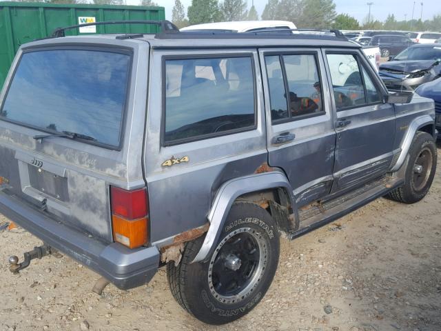 1J4FJ78S6ML547956 - 1991 JEEP CHEROKEE L GRAY photo 9