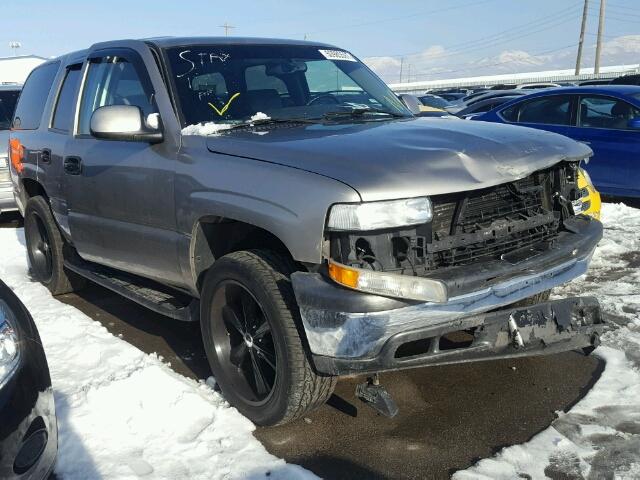 1GNEC13V23R246274 - 2003 CHEVROLET TAHOE C150 GRAY photo 1