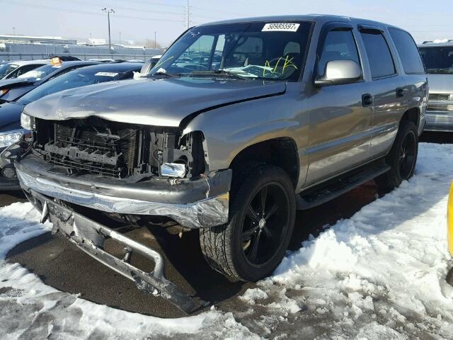 1GNEC13V23R246274 - 2003 CHEVROLET TAHOE C150 GRAY photo 2