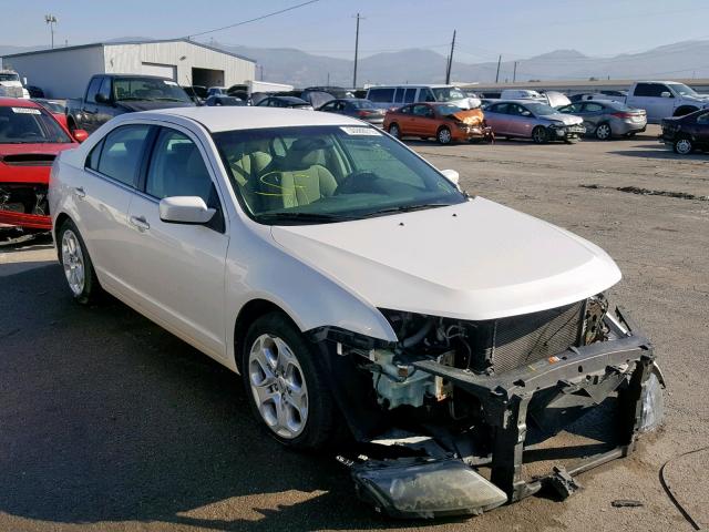 3FAHP0HA3AR155435 - 2010 FORD FUSION SE WHITE photo 1