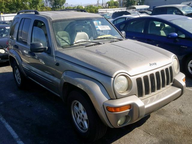 1J4GK58K03W637512 - 2003 JEEP LIBERTY LI TAN photo 1