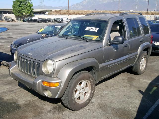 1J4GK58K03W637512 - 2003 JEEP LIBERTY LI TAN photo 2