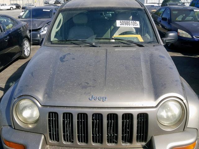 1J4GK58K03W637512 - 2003 JEEP LIBERTY LI TAN photo 9