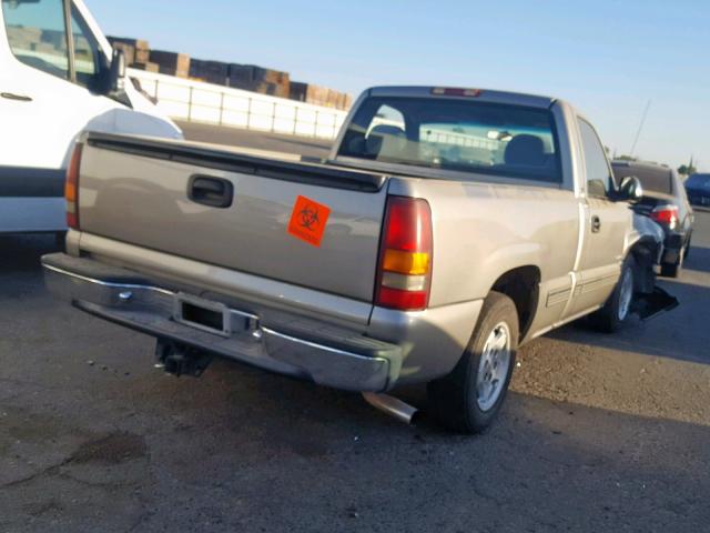 1GCEC14TXYZ140670 - 2000 CHEVROLET SILVERADO BROWN photo 4