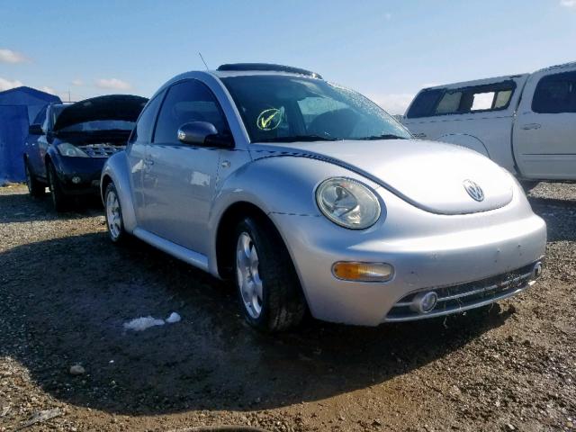 3VWCP21C02M408363 - 2002 VOLKSWAGEN NEW BEETLE 银色 照片 1