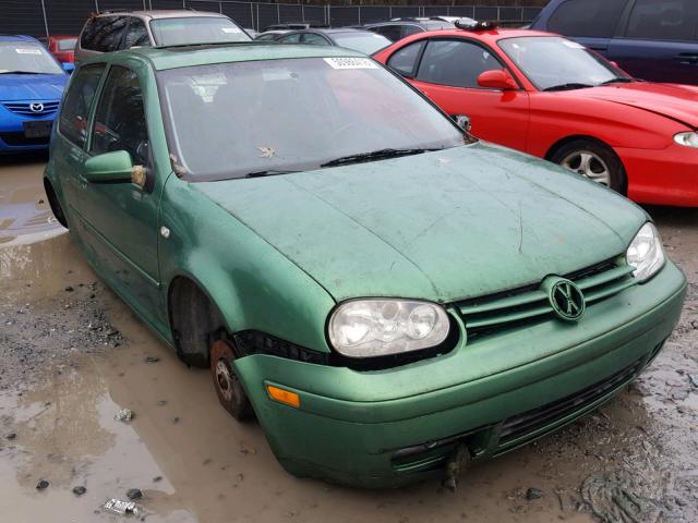 9BWDD61J514051154 - 2001 VOLKSWAGEN GTI GLS GREEN photo 1