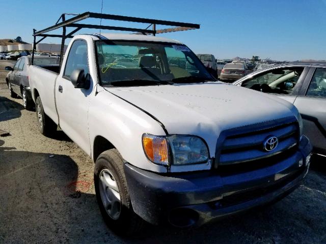 5TBJN32103S355158 - 2003 TOYOTA TUNDRA WHITE photo 1