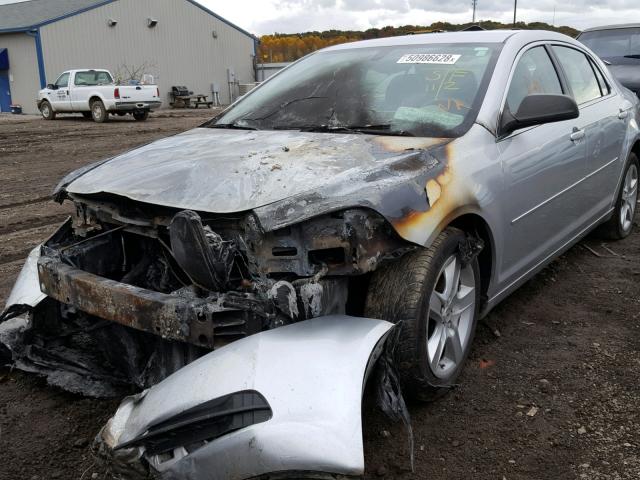 1G1ZB5E13BF258229 - 2011 CHEVROLET MALIBU LS 银色 照片 2