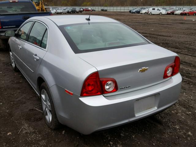 1G1ZB5E13BF258229 - 2011 CHEVROLET MALIBU LS 银色 照片 3