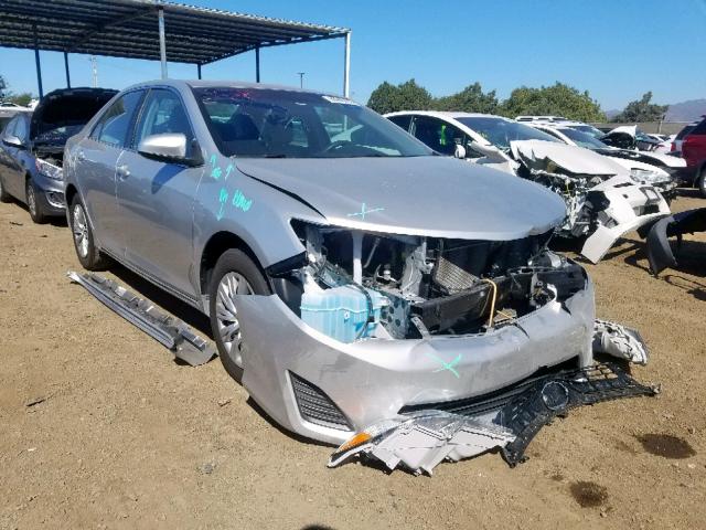 4T4BF1FK0CR262749 - 2012 TOYOTA CAMRY BASE SILVER photo 1