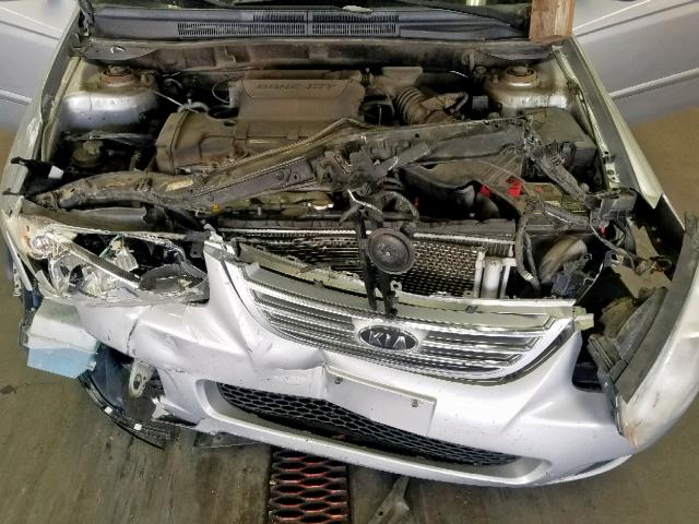 KNAFE121775438578 - 2007 KIA SPECTRA EX SILVER photo 7