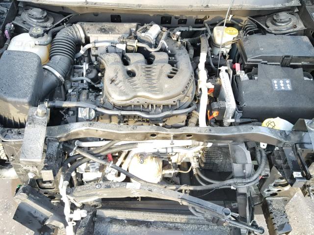 1C4PJLCS2EW258647 - 2014 JEEP CHEROKEE L BLACK photo 7