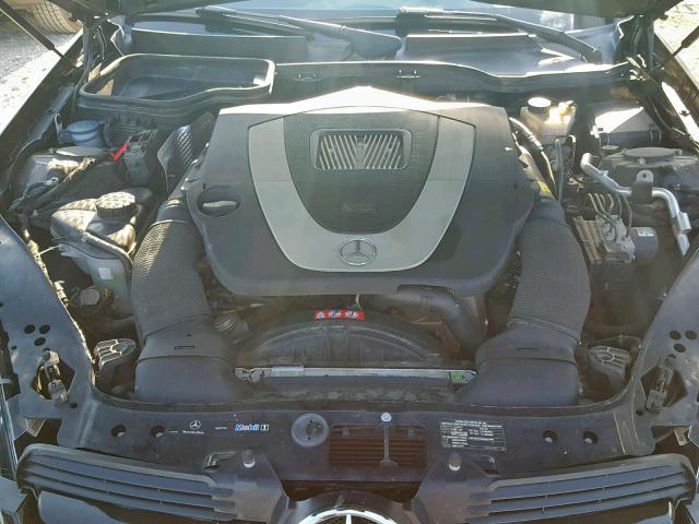 WDBWK54F88F185972 - 2008 MERCEDES-BENZ SLK 280 BLACK photo 7