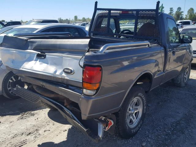 4F4YR12C4XTM46707 - 1999 MAZDA B2500 GRAY photo 4