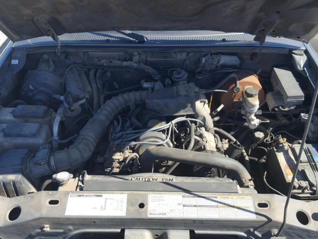 4F4YR12C4XTM46707 - 1999 MAZDA B2500 GRAY photo 7