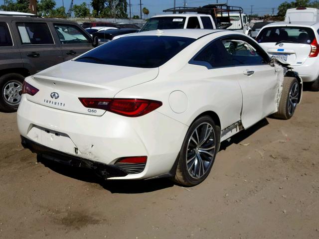 JN1EV7EK7HM363350 - 2017 INFINITI Q60 PREMIU WHITE photo 4