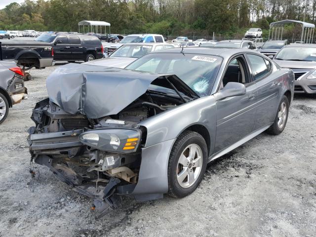 2G2WP522151225920 - 2005 PONTIAC GRAND PRIX GRAY photo 2