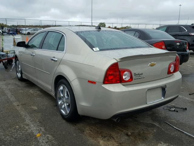 1G1ZD5E09CF139278 - 2012 CHEVROLET MALIBU 2LT TAN photo 3