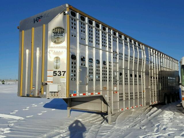 1MT2N5340FH025195 - 2015 MERR TRAILER SILVER photo 2