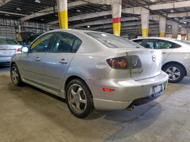 JM1BK324961483110 - 2006 MAZDA 3 S SILVER photo 3