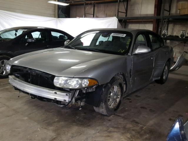 1G4HP52K944158454 - 2004 BUICK LESABRE CU SILVER photo 2