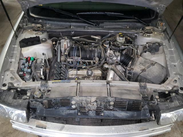 1G4HP52K944158454 - 2004 BUICK LESABRE CU SILVER photo 7