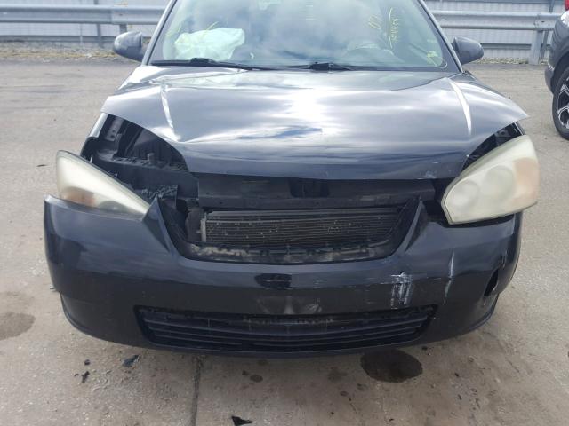 1G1ZT68N47F231176 - 2007 CHEVROLET MALIBU MAX შავი ფოტო 9