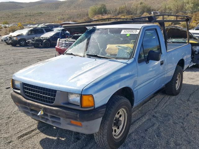 4S1CR11E6P4213811 - 1993 ISUZU CONVENTION GRAY photo 2