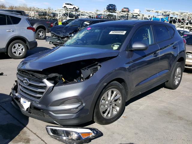 KM8J2CA42JU807515 - 2018 HYUNDAI TUCSON SE CHARCOAL photo 2