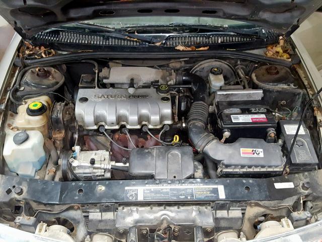 1G8ZH5283YZ221884 - 2000 SATURN SL1 BEIGE photo 7