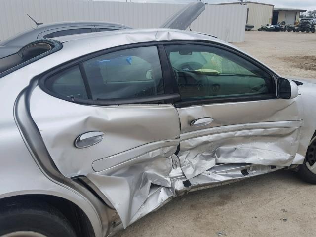 2G2WP522151178890 - 2005 PONTIAC GRAND PRIX SILVER photo 9
