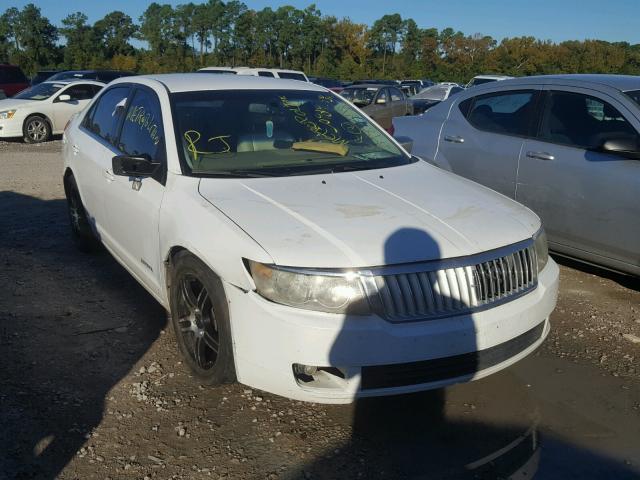 3LNHM26186R619467 - 2006 LINCOLN ZEPHYR WHITE photo 1