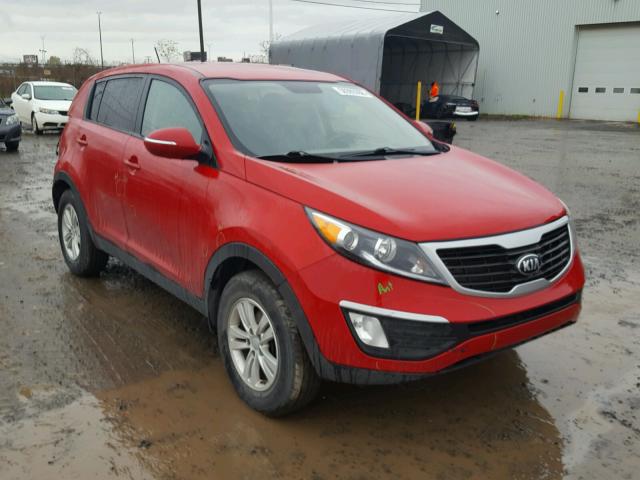 KNDPB3A23D7510690 - 2013 KIA SPORTAGE B RED photo 1