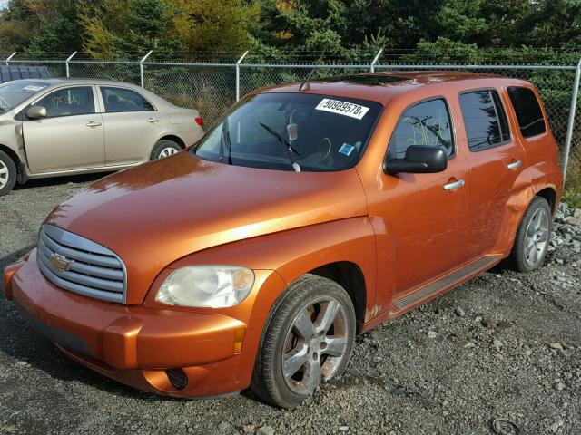 3GNDA13D57S618086 - 2007 CHEVROLET HHR LS Turuncu fotoğraf 2
