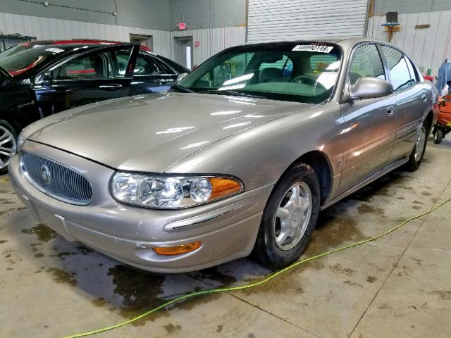 1G4HP54K114191263 - 2001 BUICK LESABRE CU TAN photo 2