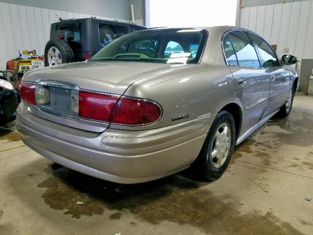 1G4HP54K114191263 - 2001 BUICK LESABRE CU TAN photo 4