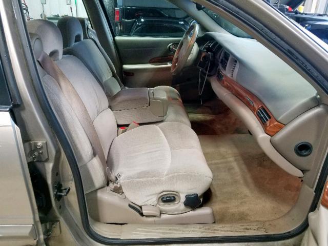 1G4HP54K114191263 - 2001 BUICK LESABRE CU TAN photo 5