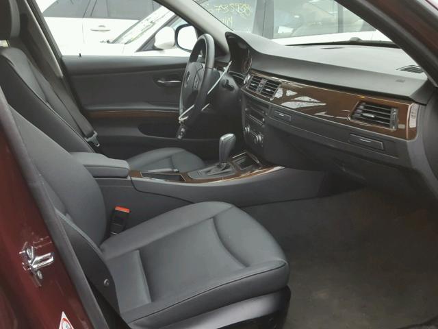 WBAUT935X9A191063 - 2009 BMW 328 IT BURGUNDY photo 5
