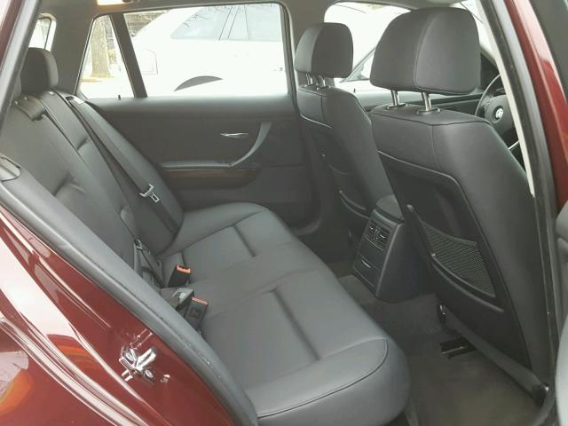 WBAUT935X9A191063 - 2009 BMW 328 IT BURGUNDY photo 6