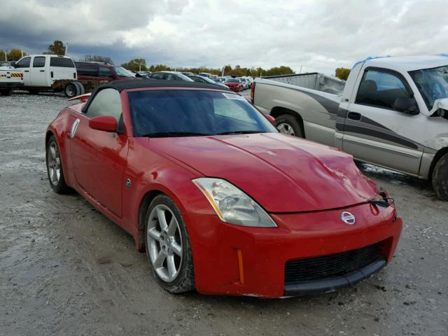 JN1AZ36AX4T010036 - 2004 NISSAN 350Z ROADS RED photo 1